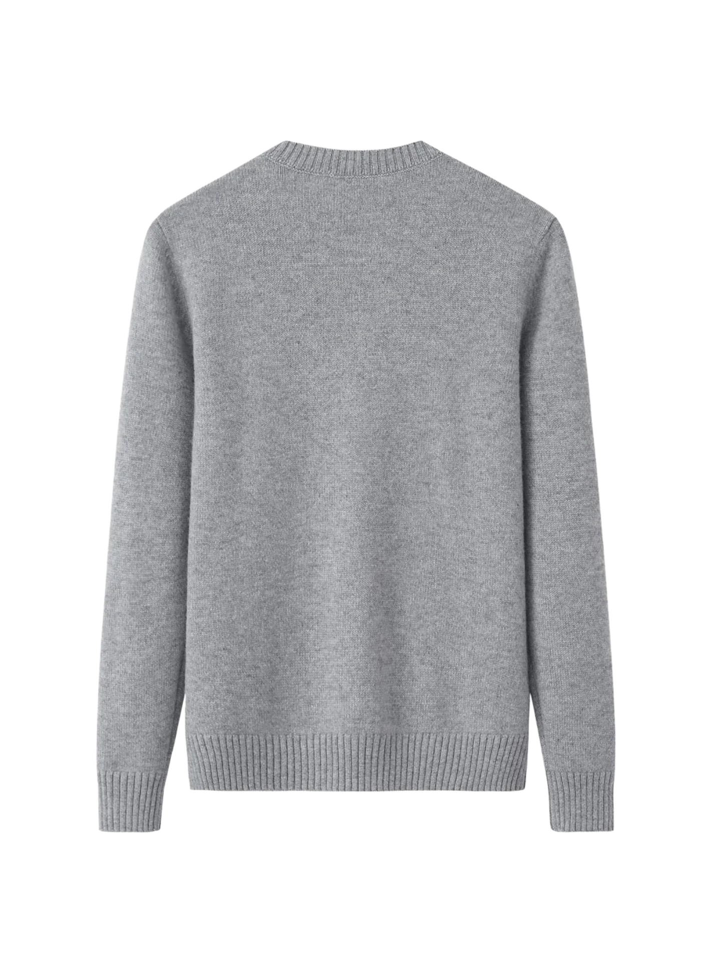 Crewneck Cashmere Sweater - Black